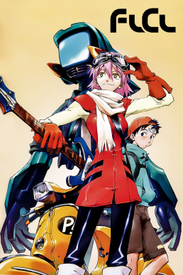 FLCL (Fooly Cooly) - Gainax anime, 2000