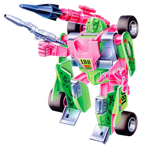 Transformers G2 'Watermelon' Mirage (~1994 unreleased toy)