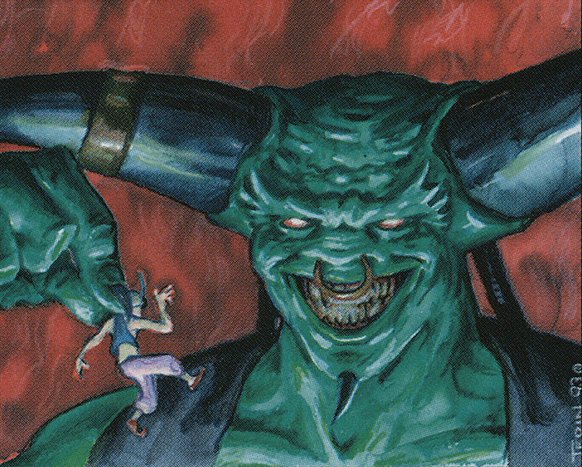 Magic: The Gathering - Juzam Djinn, Arabian Nights, 1993