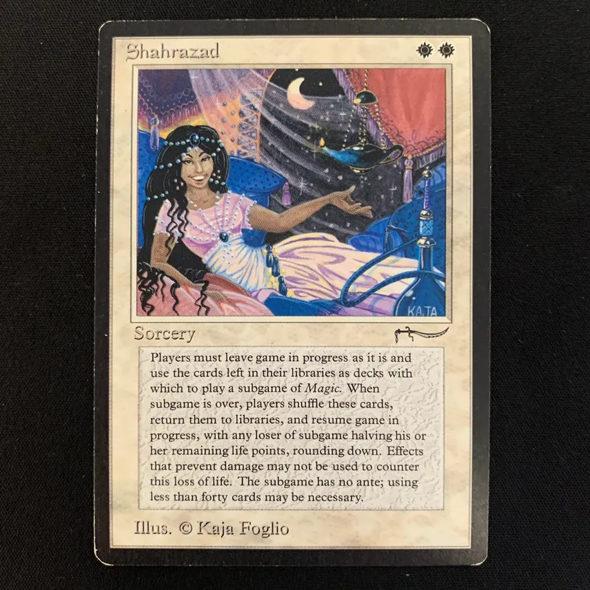 Magic: The Gathering - Shahrazad, Arabian Nights, 1993